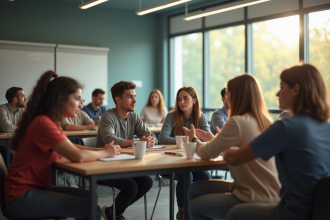 Groupe divers en formation avec exclusion subtile